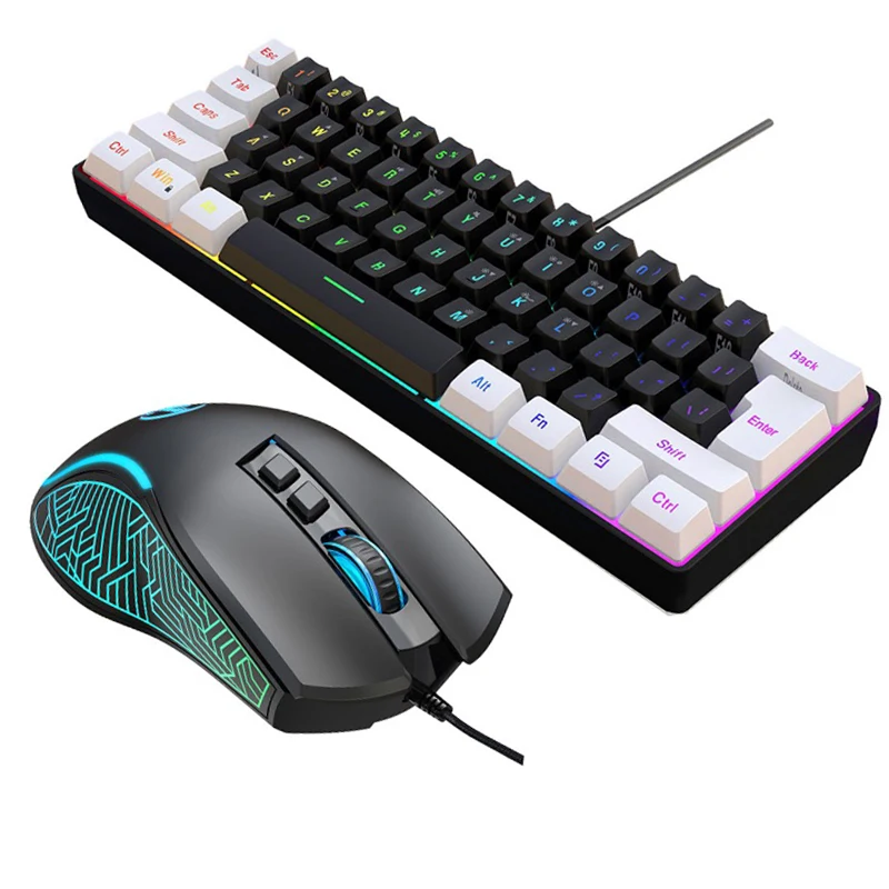 Gaming Keyboard Mouse And Headset Combo - Kit de Teclado y Ratón para