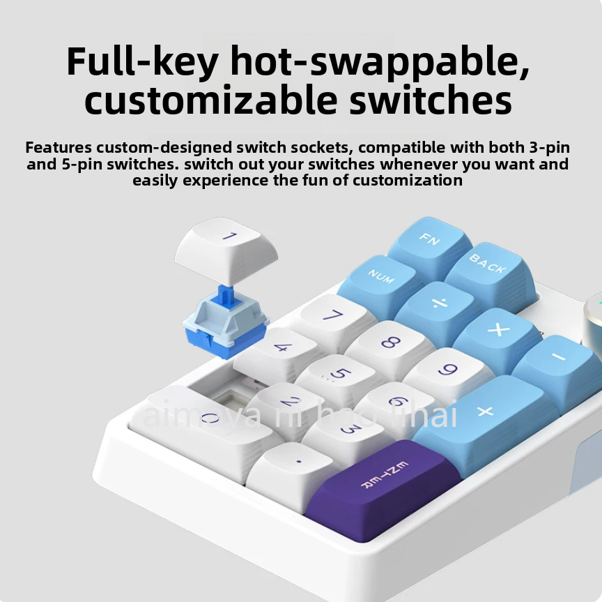 Gaming Keyboard Mechanical Wireless - Teclado Mecánico Inalámbrico Bluetooth Kzzi K20