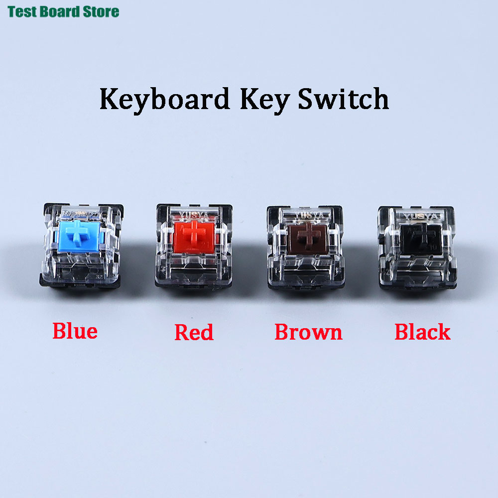 Keyboard Gaming Blue Switch - Interruptores de Teclado Táctiles Lineales Silenciosos