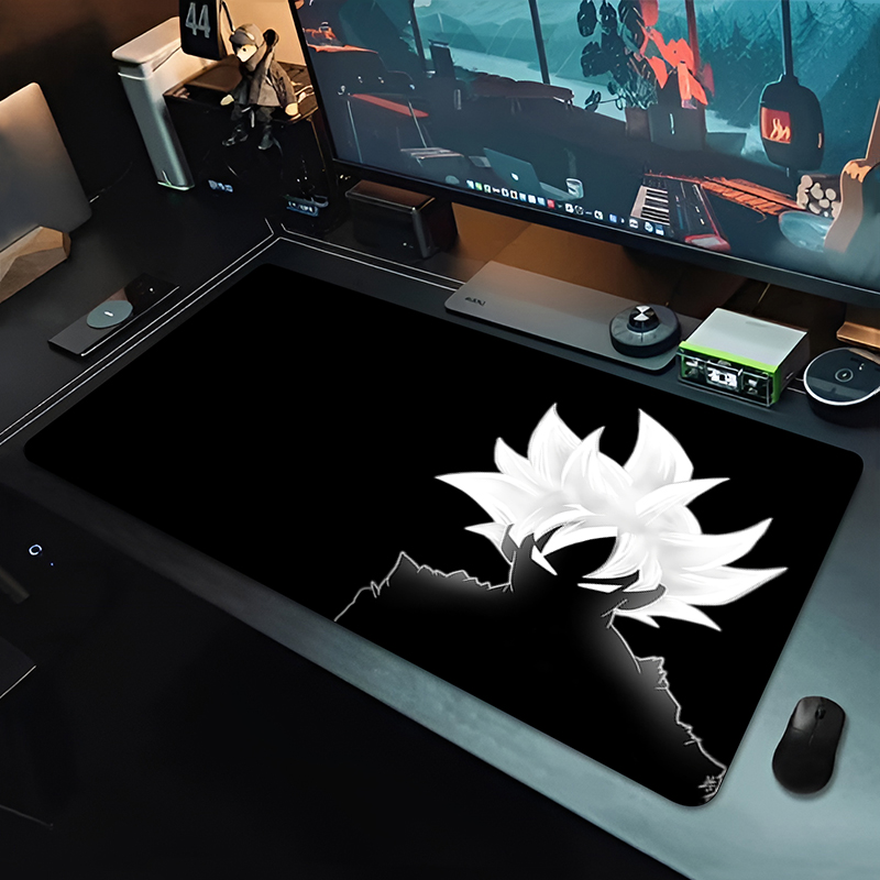 Gaming Keyboard Easy To Clean - Alfombrilla de Ratón DBZ Black Anime