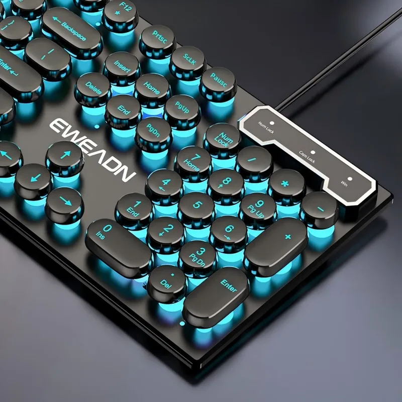 Gaming Keyboard Wireless - Conjunto de Teclado y Ratón Mecánico