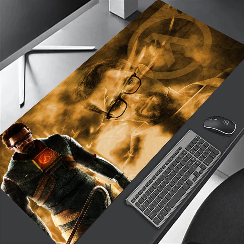 Gaming Keyboard Half - Alfombrilla de Ratón Grande para Juegos