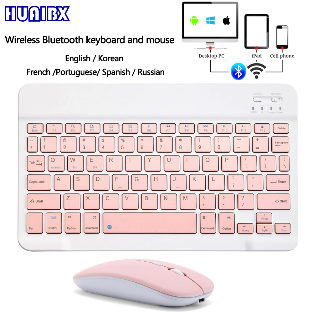 Gaming Keyboard Mechanical Wireless - Mini teclado inalámbrico con Bluetooth de