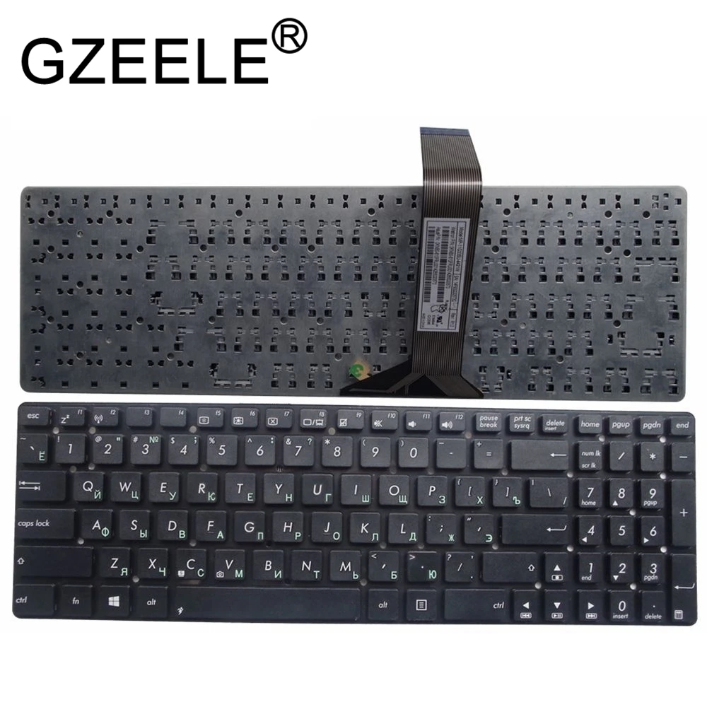 Gaming Keyboard Asus - Teclado ruso para ordenador portátil ASUS