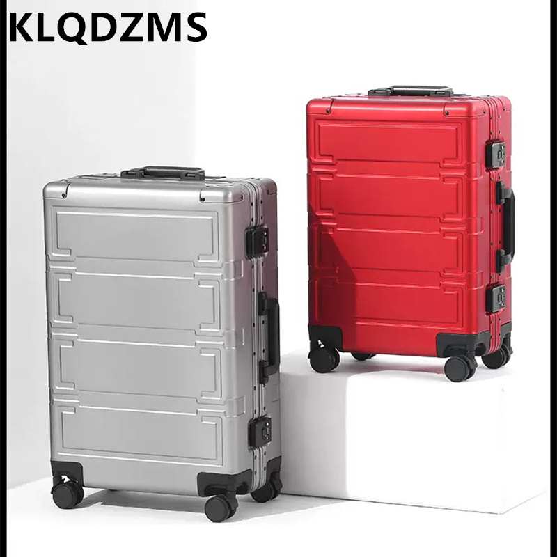Aluminum Case 65 - KLQDZMS Maleta de viaje para hombre,