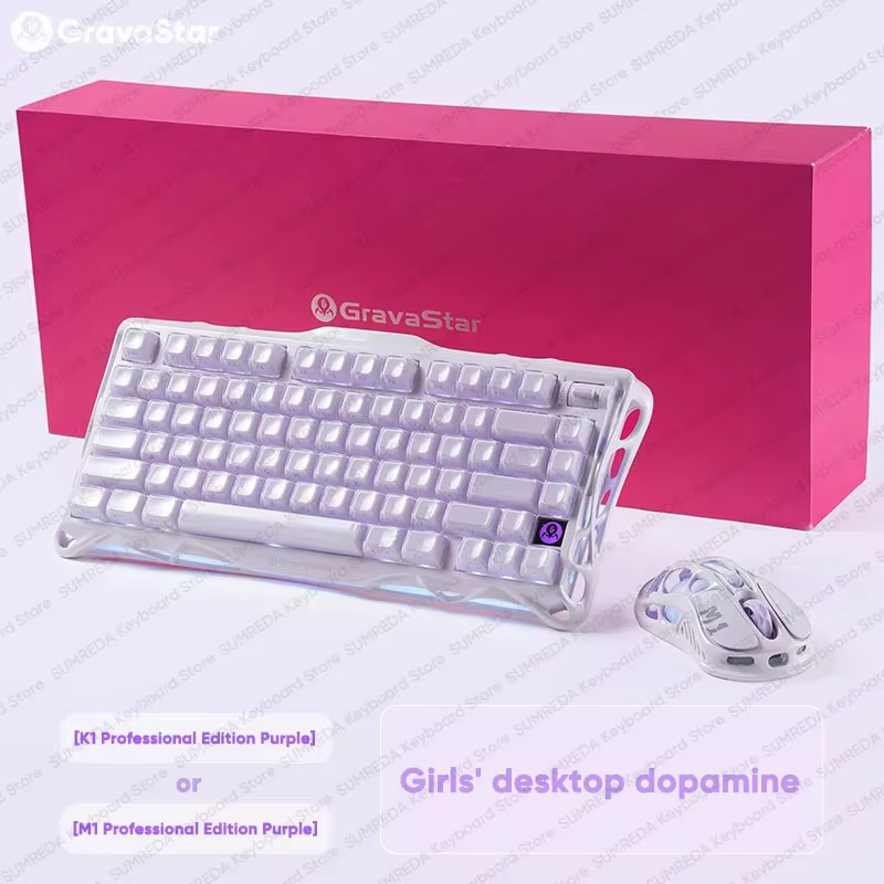 Gaming Keyboard Brand - Ratón inalámbrico GravaStar M1 M2 o