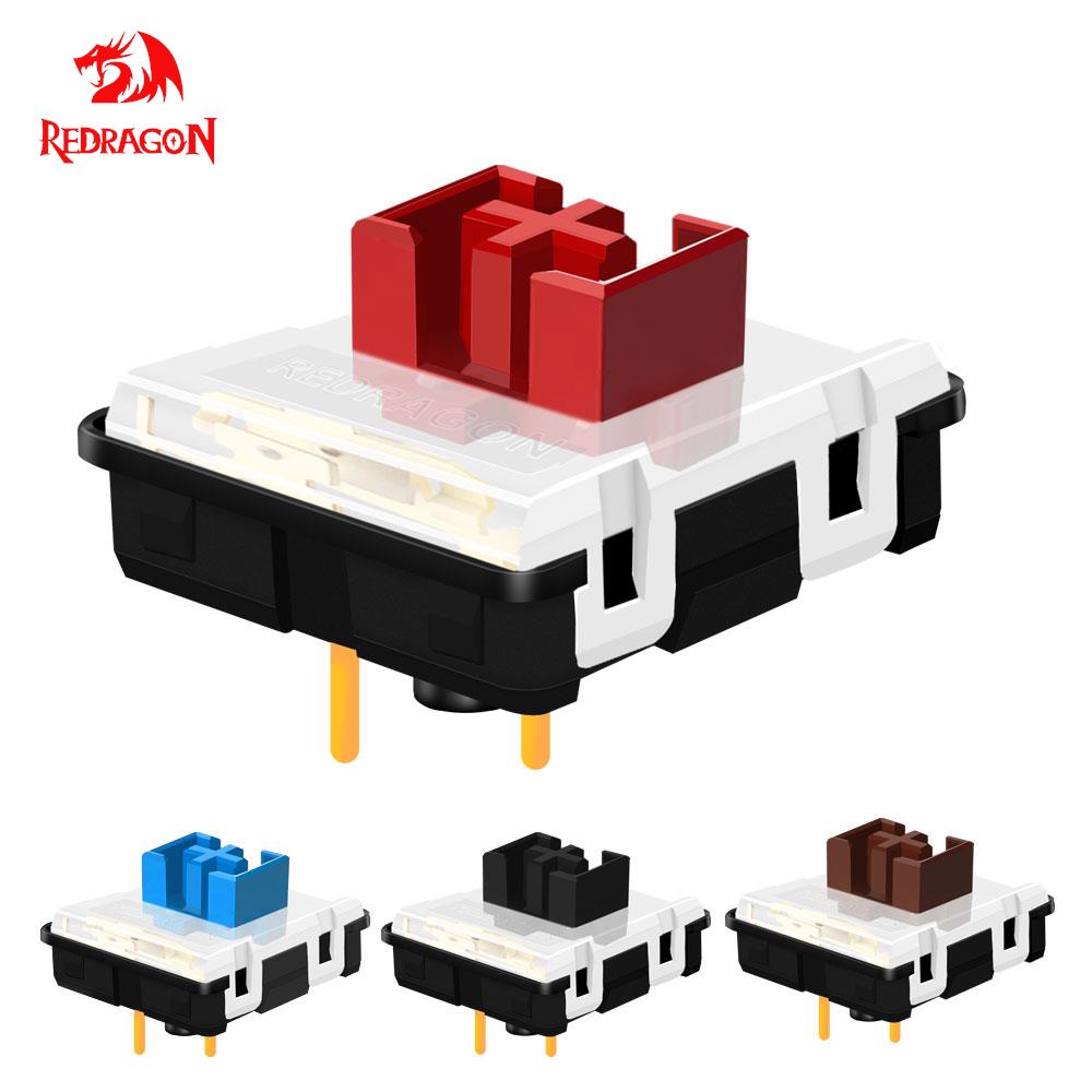 Keyboard Gaming Blue Switch - REDRAGON SMD RGB MX Interruptor de