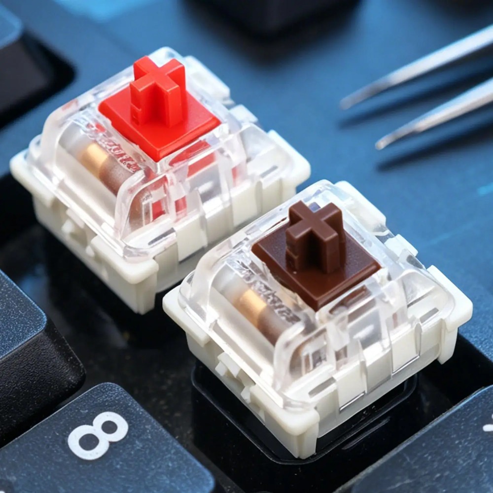 1-150 interruptores mecánicos  - Keyboard Gaming Blue Switch reseña y precio