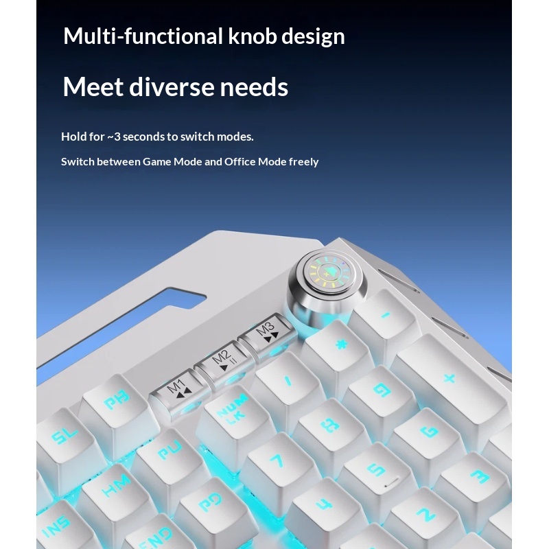 Combo de Teclado Mecánico Inal - Gaming Keyboard Mouse And Headset Combo reseña y precio