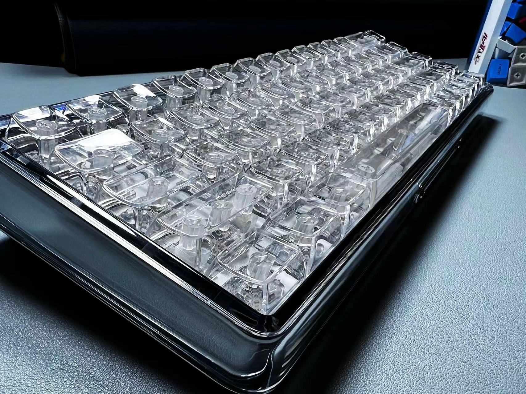 Teclas transparentes de crista - Keyboard Gaming Black reseña y precio
