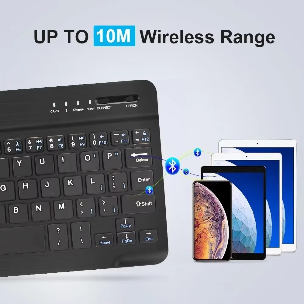 Teclado inalámbrico Bluetooth  - Gaming Keyboard Wireless reseña y precio