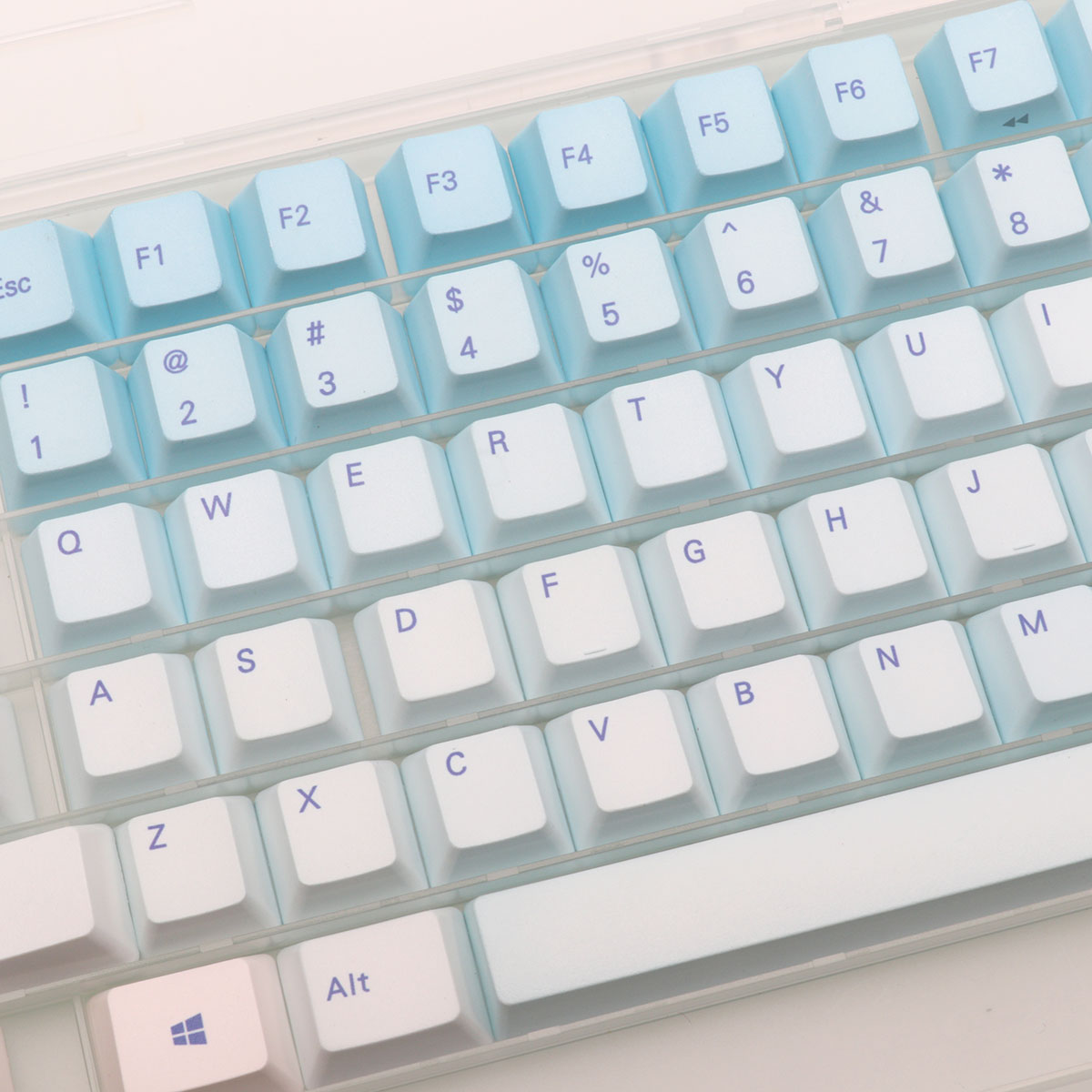 Teclas azul escarcha de 87 tec - Keyboard Gaming Blue Switch reseña y precio