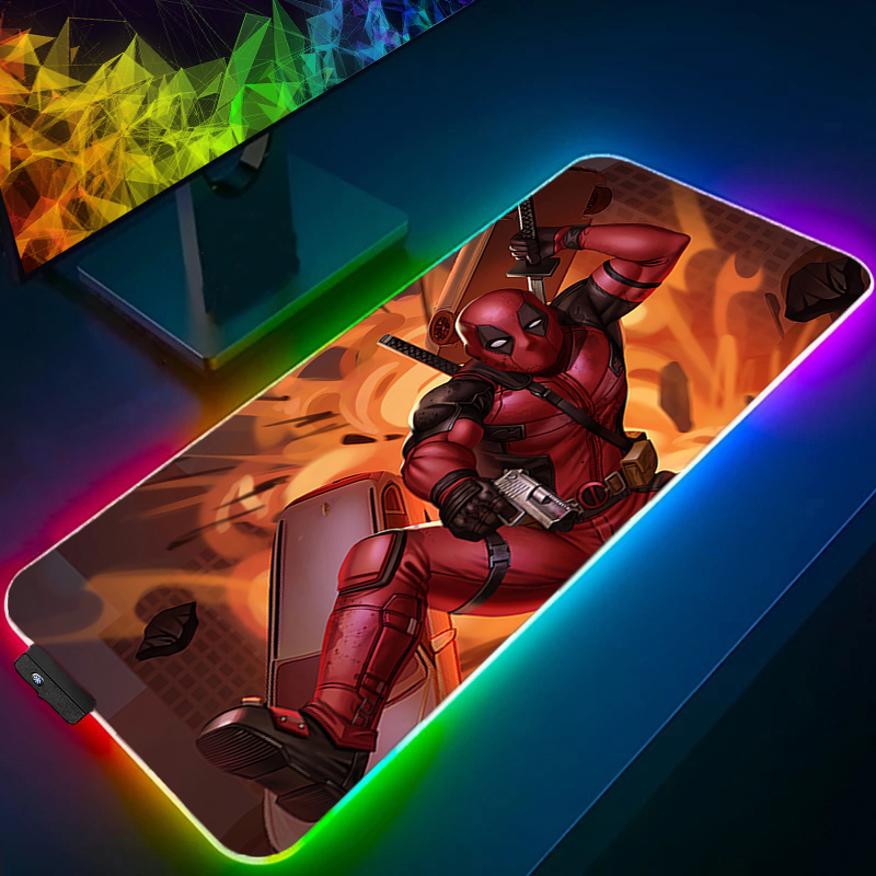 Alfombrilla de ratón LED para  - Gaming Keyboard Easy To Clean reseña y precio