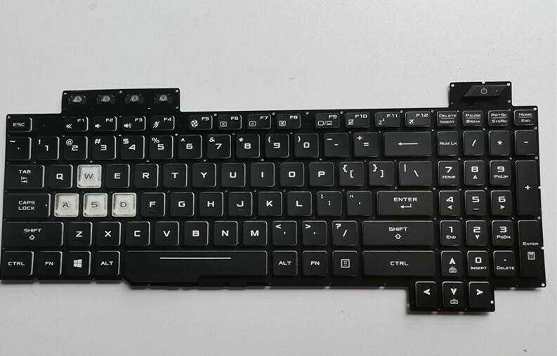 Teclado retroiluminado blanco  - Gaming Keyboard Asus reseña y precio