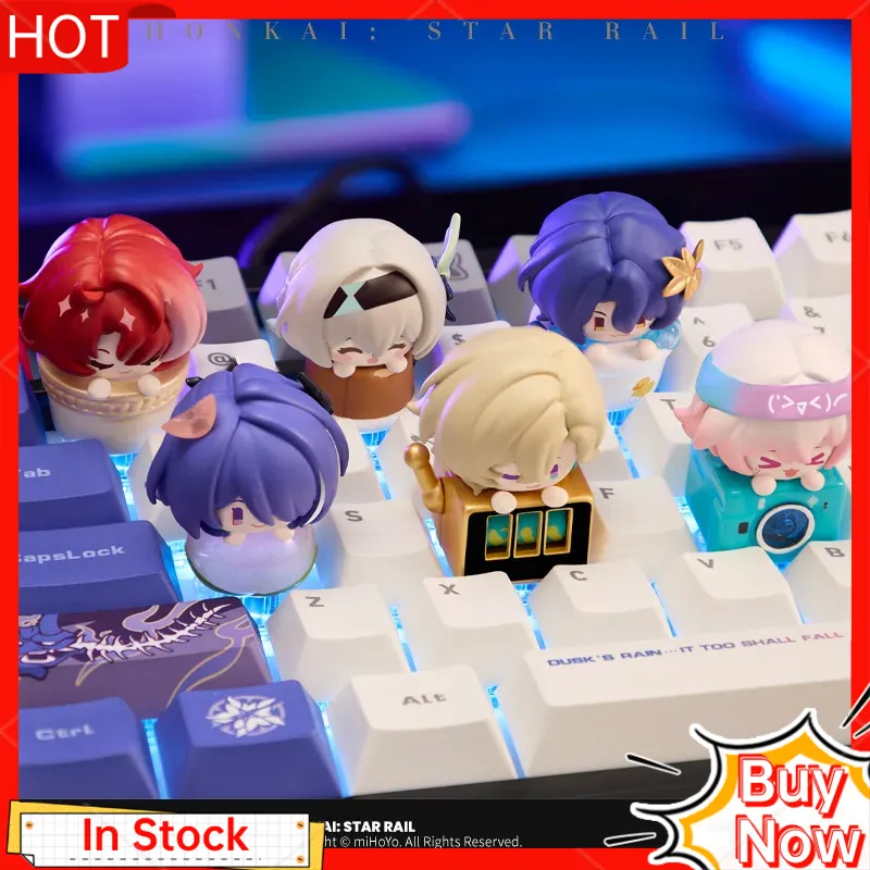 Mihoyo Honkai Star Rail figura - Gaming Keyboard Ergo reseña y precio