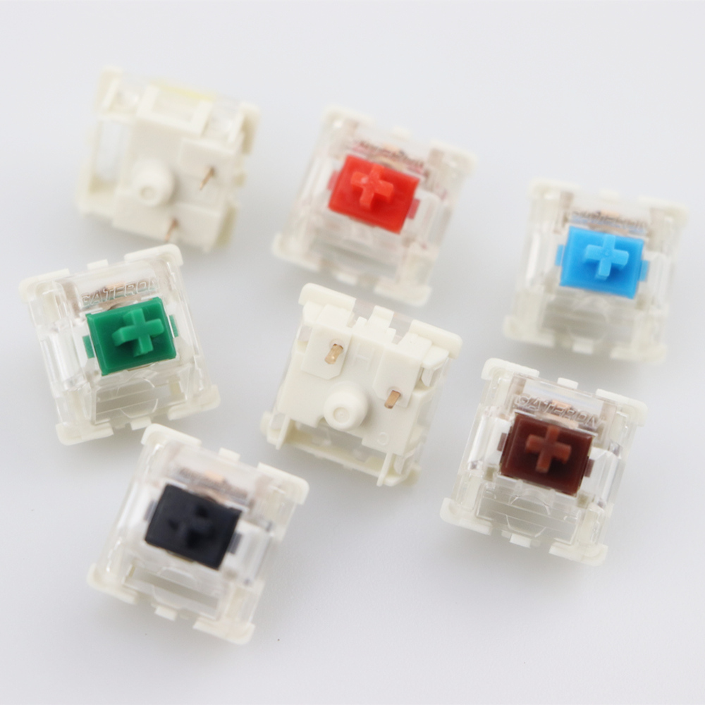Gateron-interruptores SMD para - Keyboard Gaming Blue Switch reseña y precio