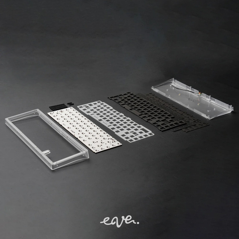 Swagkeys EAVE65 Kit de teclado - Keyboard Gaming Transparent reseña y precio