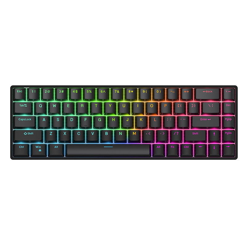 Teclado mecánico con cable Rav - Gaming Keyboard Half reseña y precio