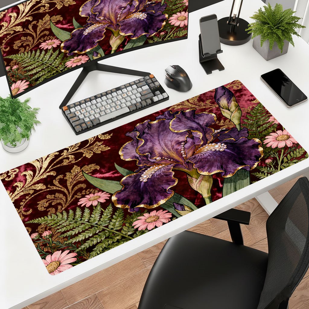 Alfombrilla de Ratón Floral Mo - Gaming Keyboard Brand reseña y precio