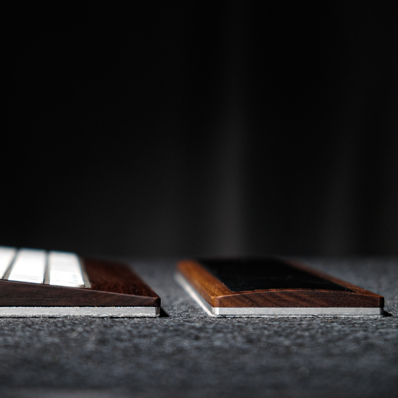 Woody-reposamanos de cuero de  - Keyboard Gaming Black reseña y precio