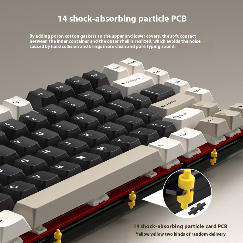 Teclado inalámbrico Bluetooth  - Gaming Keyboard Wireless reseña y precio