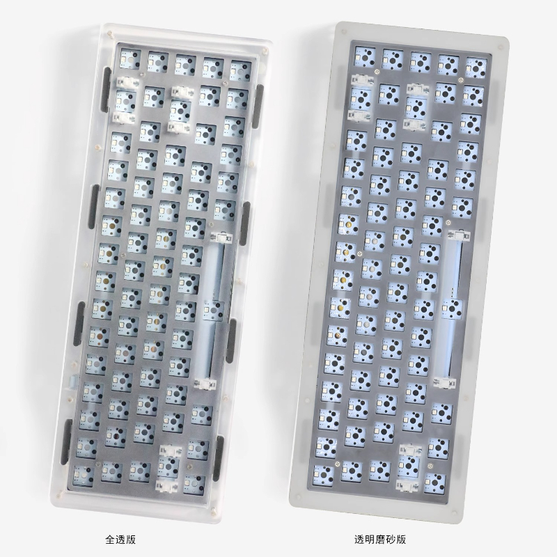 Acr 68Pro Kit de teclado mecán - Keyboard Gaming Transparent reseña y precio