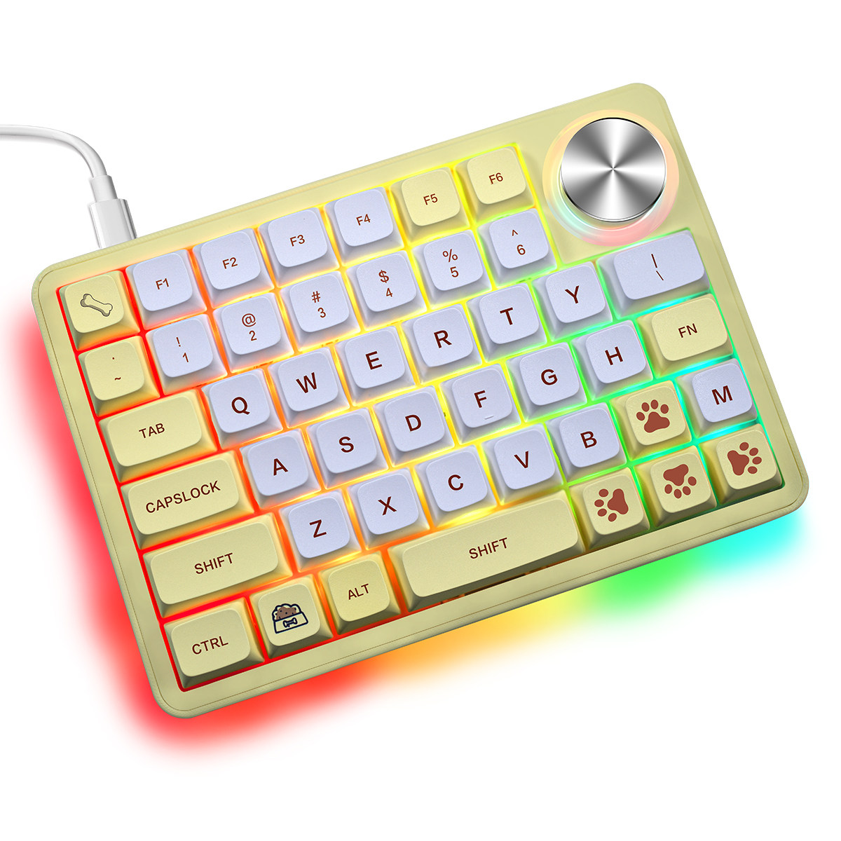 Teclado mecánico de una mano,  - Gaming Keyboard Half reseña y precio