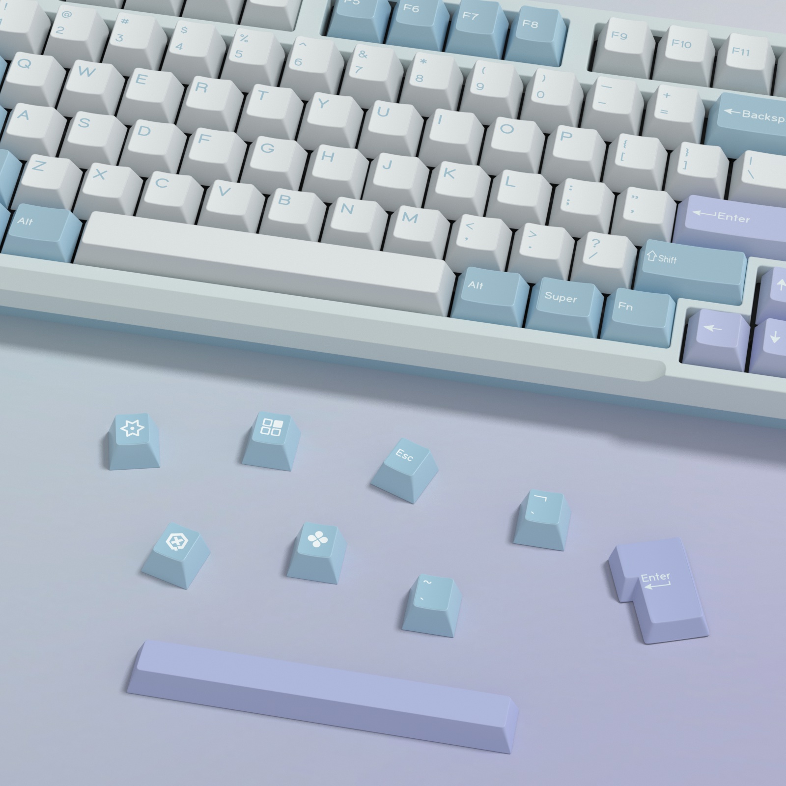 KBDiy GMK ilusión Keycap Cherr - Gaming Keyboard Number Pad reseña y precio