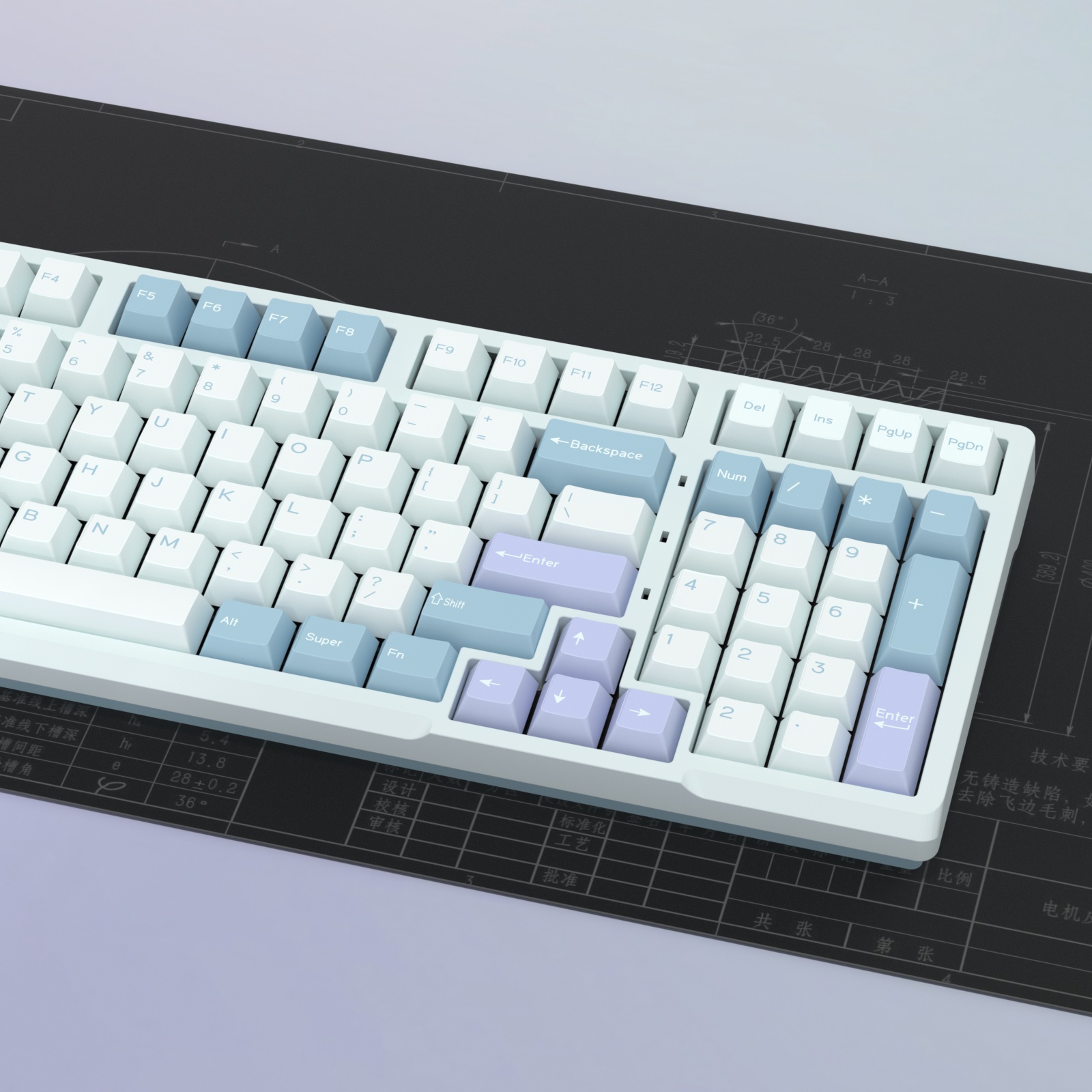 KBDiy GMK ilusión Keycap Cherr - Gaming Keyboard Number Pad reseña y precio