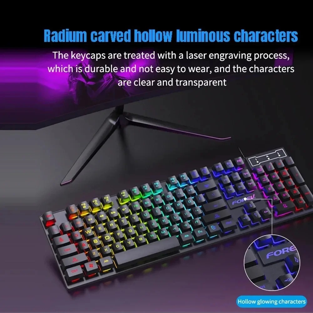Kebidumei-Teclado mecánico ret - Gaming Keyboard Half reseña y precio