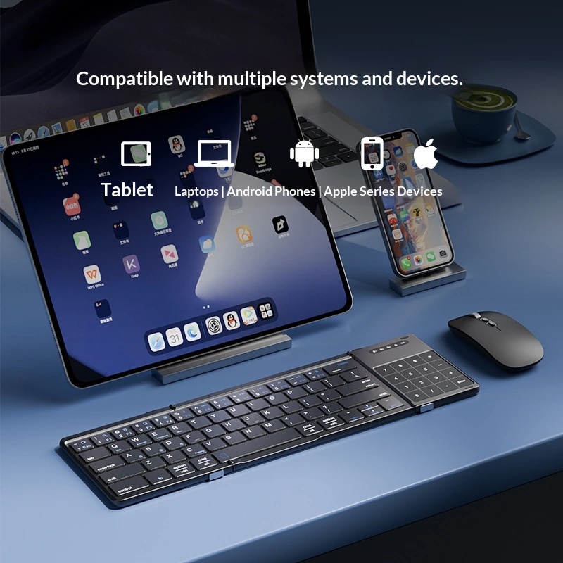 Teclado inalámbrico Bluetooth  - Gaming Keyboard Wireless reseña y precio