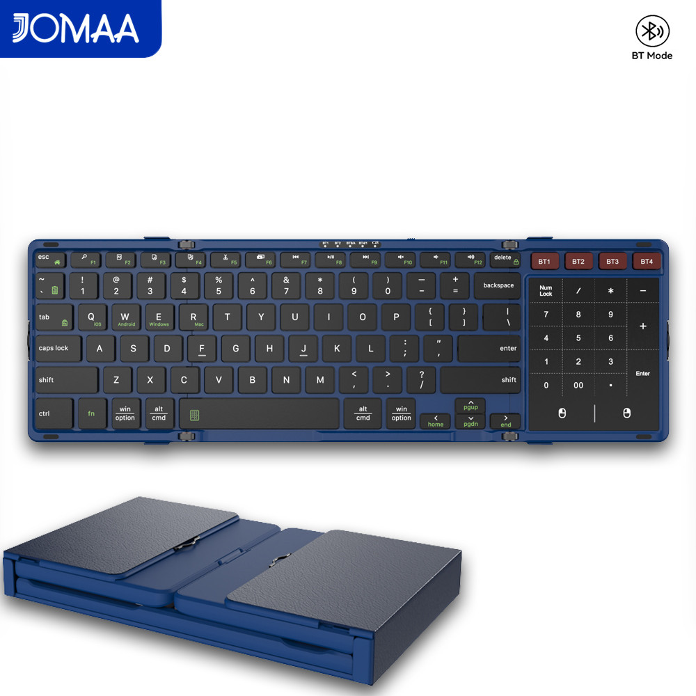 Teclado Bluetooth Plegable JOM - Gaming Keyboard Number Pad reseña y precio