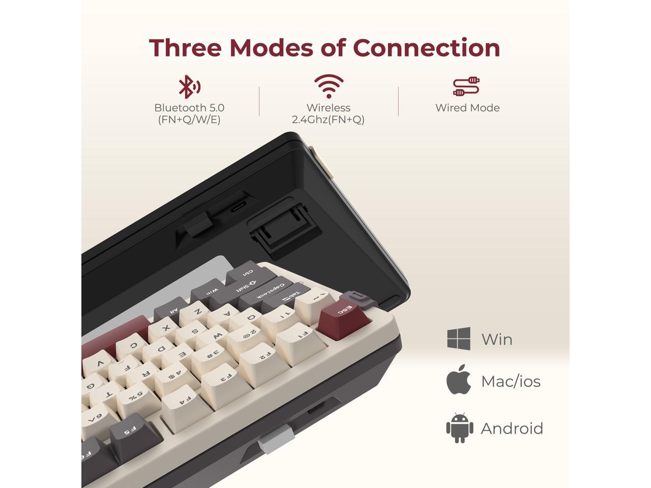 Teclado mecánico inalámbrico p - Keyboard Gaming Blue Switch reseña y precio