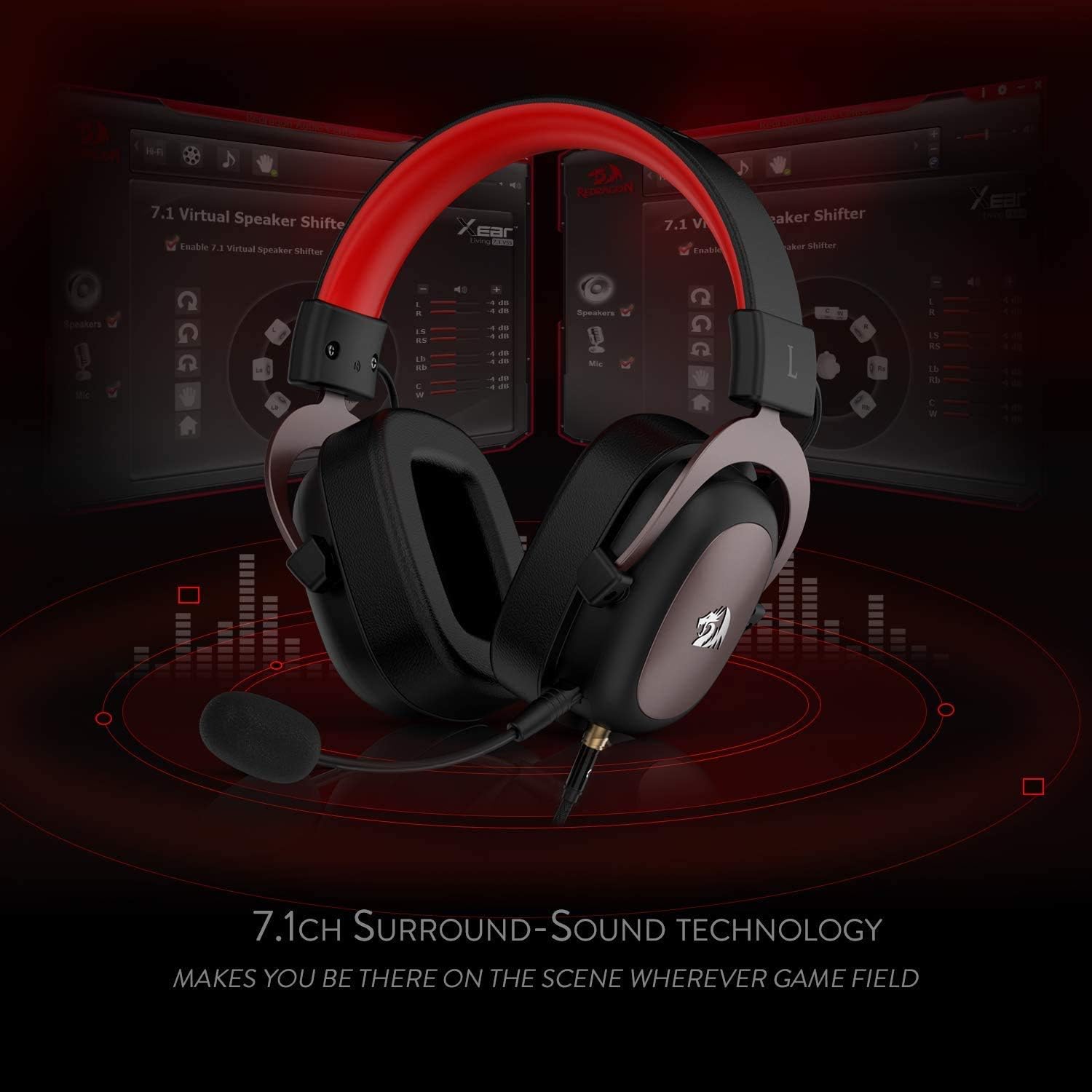 Redragon H510 Zeus Auriculares - Gaming Keyboard Half reseña y precio