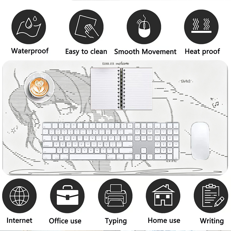 Alfombrilla de Ratón de Cuero  - Gaming Keyboard Tactile reseña y precio