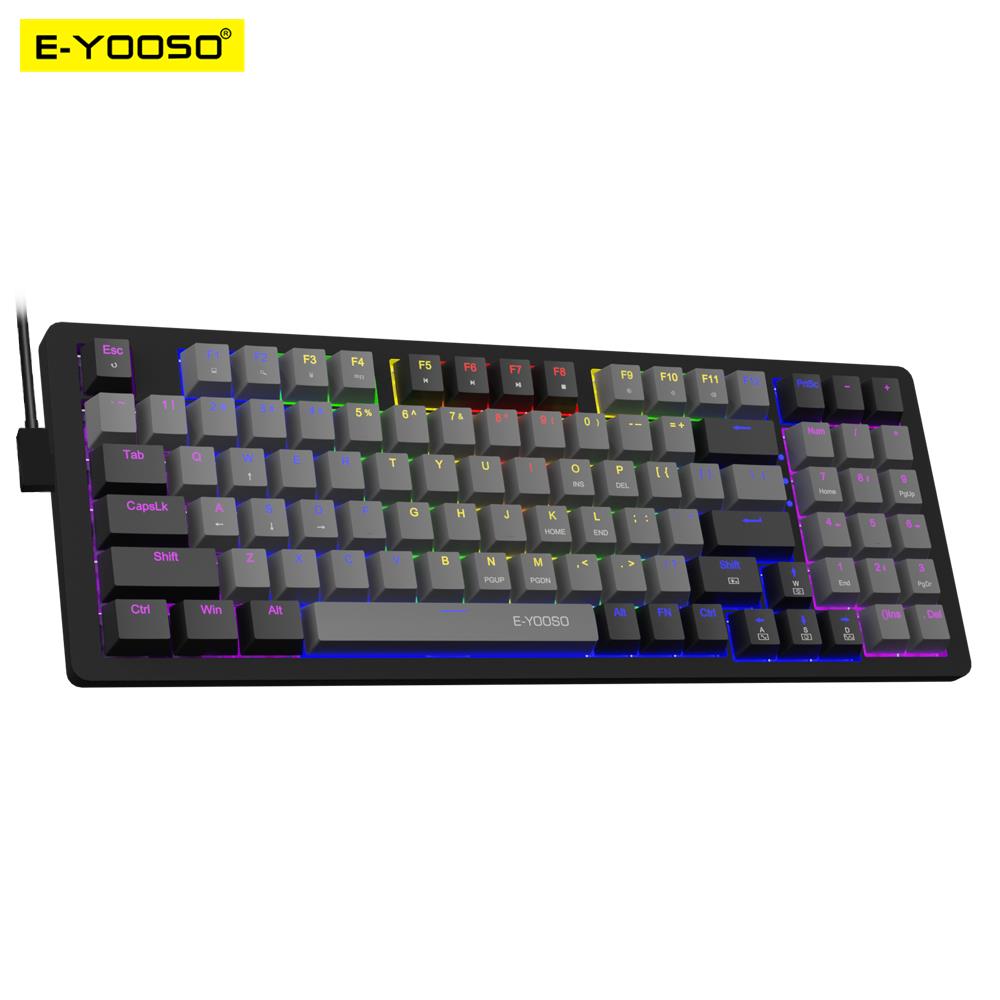 E-YOOSO Z94 Teclado mecánico U - Keyboard Gaming Blue Switch reseña y precio